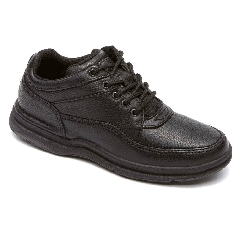 Rockport Womens World Tour Classic - Sneakers Black - WVR387069